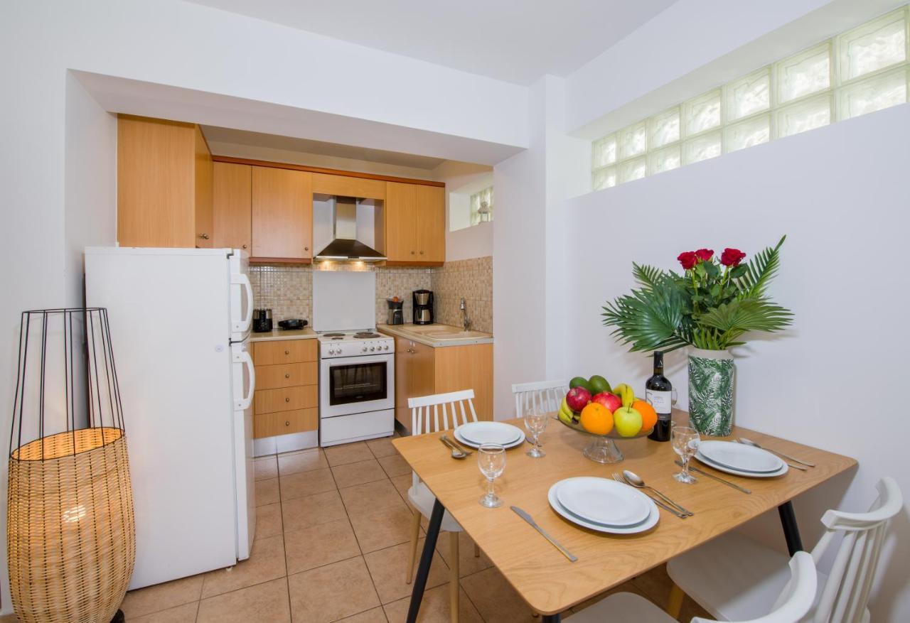 Manolia Dream Apartment 30M To The Beach Agia Marina Exterior foto