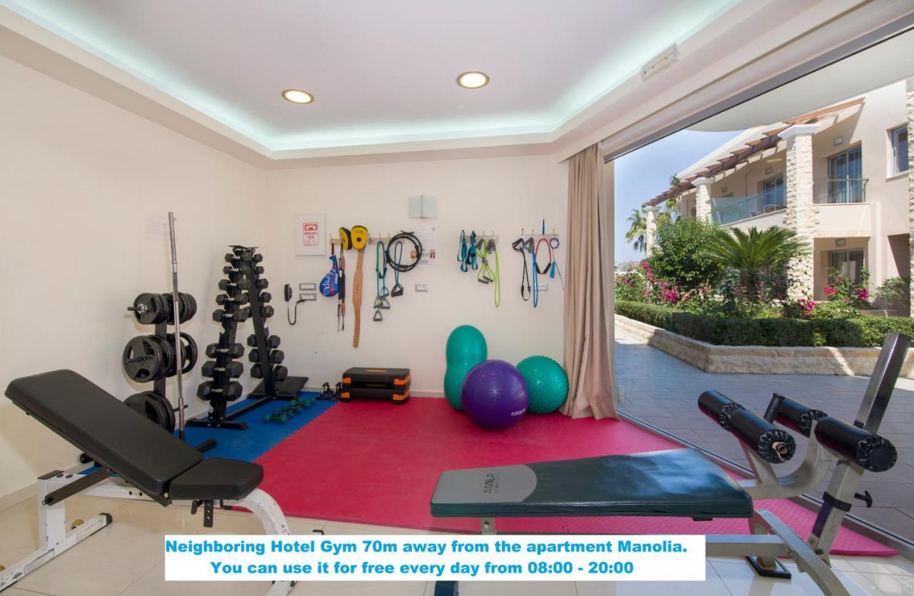 Manolia Dream Apartment 30M To The Beach Agia Marina Exterior foto