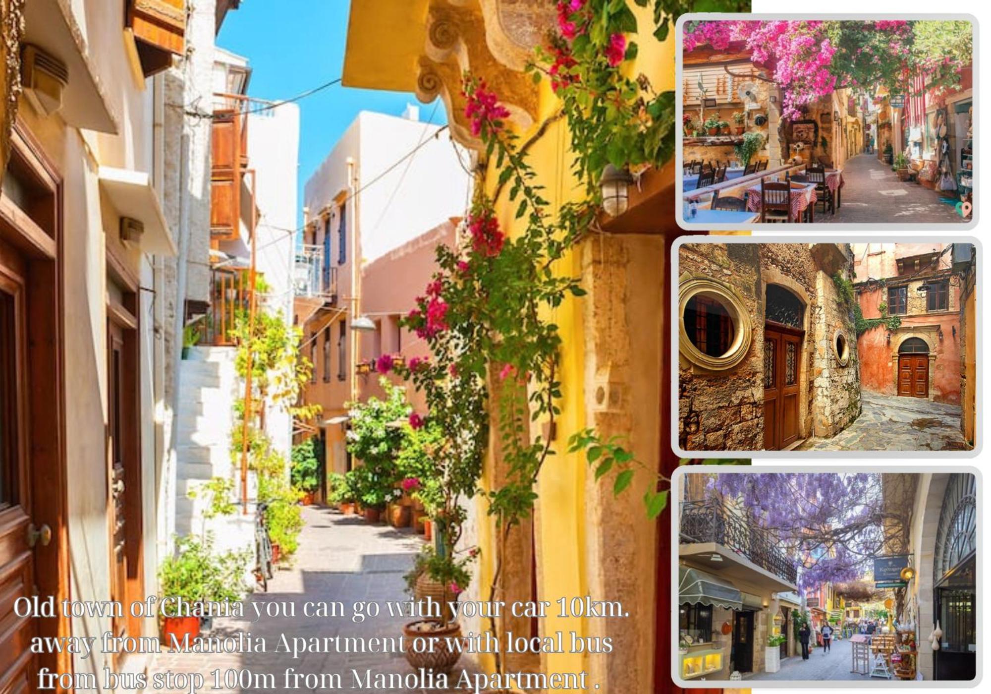 Manolia Dream Apartment 30M To The Beach Agia Marina Exterior foto